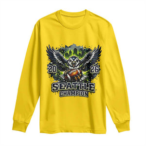 2026 Champion Long Sleeve Shirt Gift For Seattle Sports Fans TS12 Daisy Print Your Wear