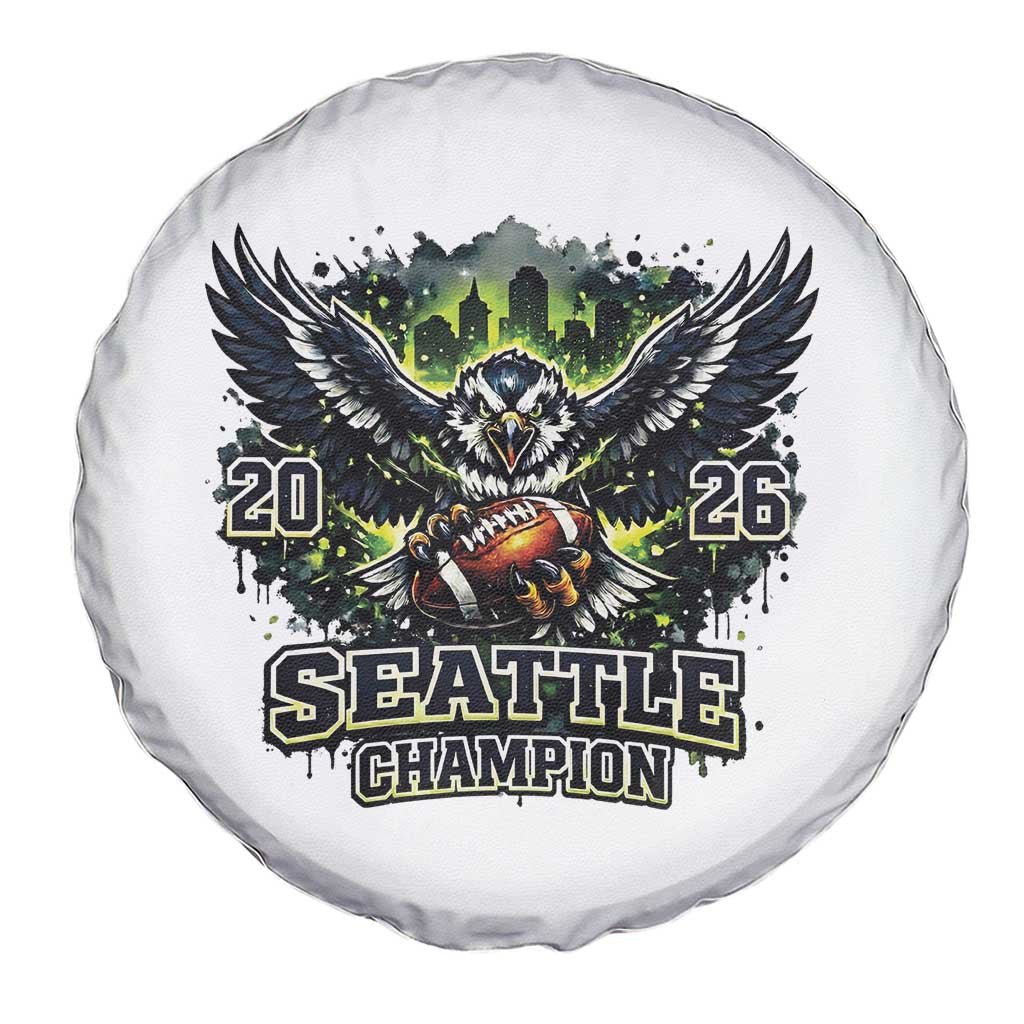 2026 Champion Spare Tire Cover Gift For Seattle Sports Fans TS12 Print Your Wear