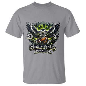 2026 Champion T Shirt Gift For Seattle Sports Fans TS12 Sport Gray Print Your Wear