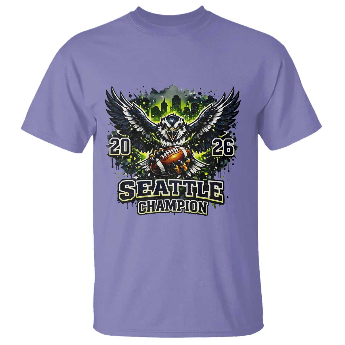 2026 Champion T Shirt Gift For Seattle Sports Fans TS12 Violet Print Your Wear