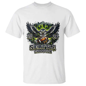 2026 Champion T Shirt Gift For Seattle Sports Fans TS12 White Print Your Wear