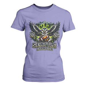 2026 Champion T Shirt For Women Gift For Seattle Sports Fans TS12 Violet Print Your Wear