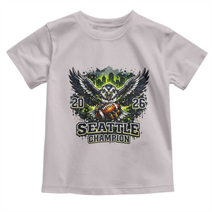 2026 Champion Toddler T Shirt Gift For Seattle Sports Fans TS12 Ice Gray Print Your Wear