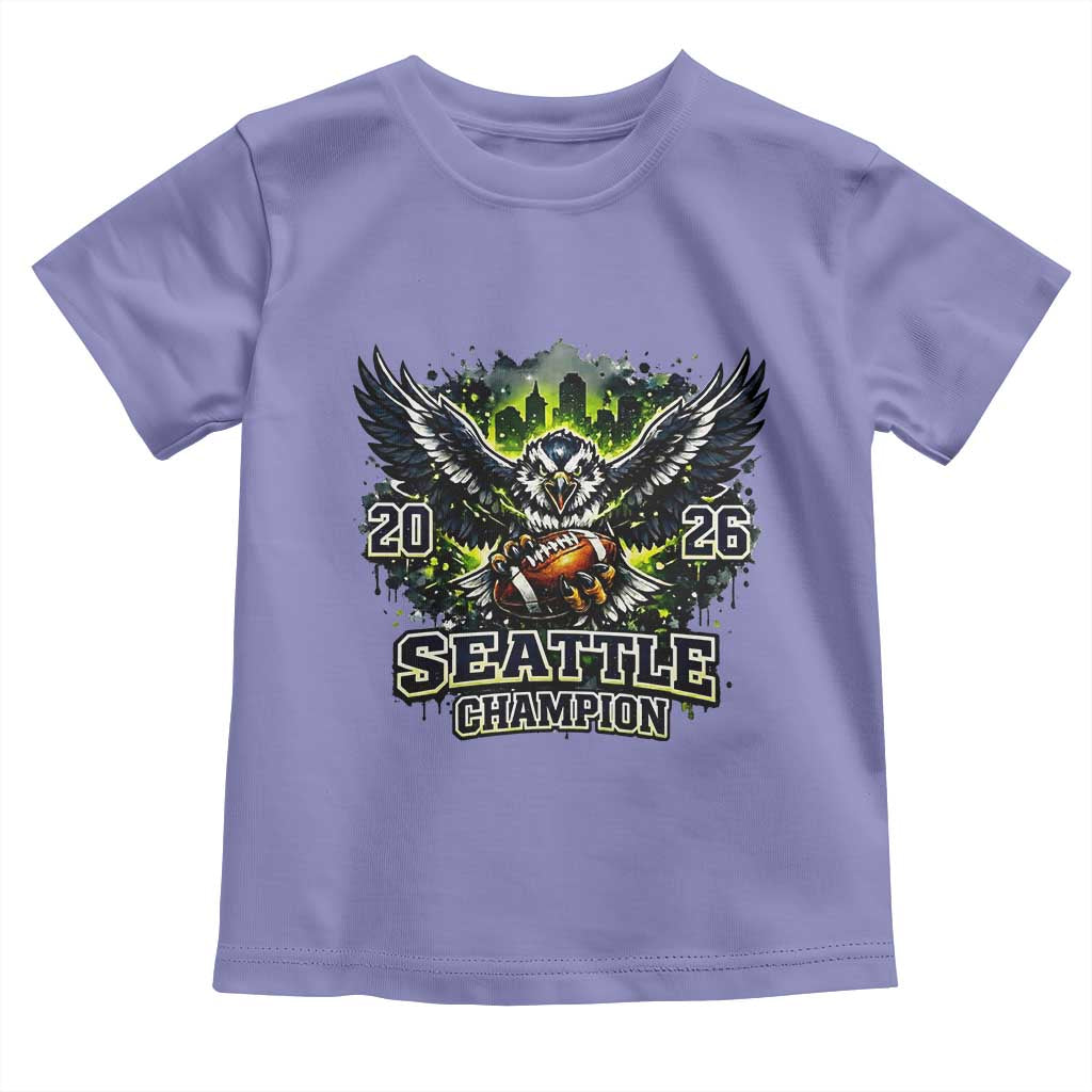 2026 Champion Toddler T Shirt Gift For Seattle Sports Fans TS12 Violet Print Your Wear