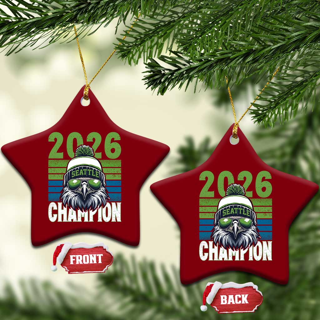 2026 Champion Seattle Ceramic Ornament 12s Fan Pride TS12 Print Your Wear