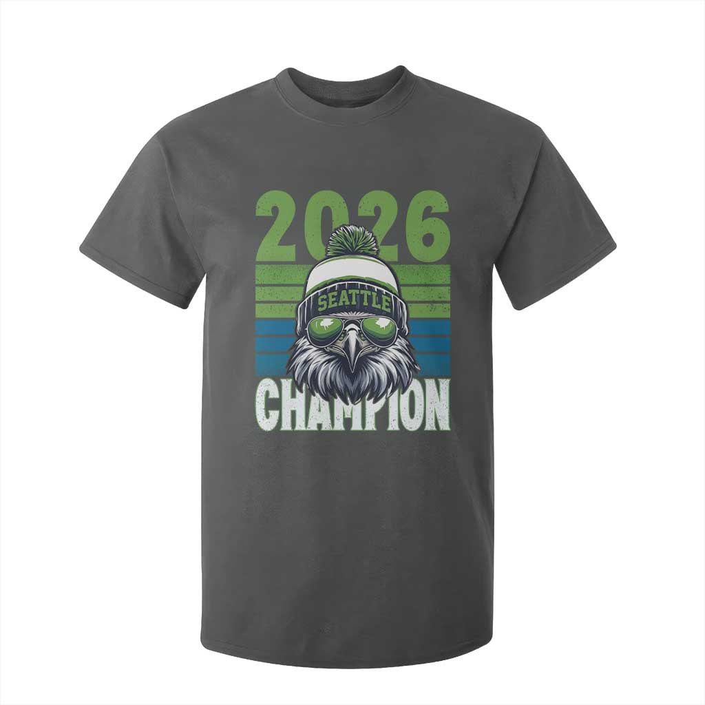 2026 Champion Seattle T Shirt For Kid 12s Fan Pride TS12 Dark Heather Print Your Wear