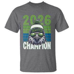 2026 Champion Seattle T Shirt 12s Fan Pride TS12 Charcoal Print Your Wear