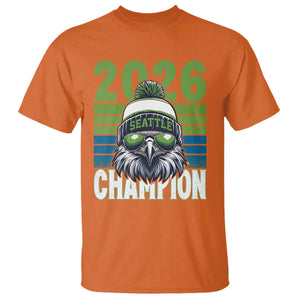 2026 Champion Seattle T Shirt 12s Fan Pride TS12 Orange Print Your Wear