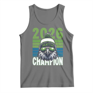 2026 Champion Seattle Tank Top 12s Fan Pride TS12 Black Heather Print Your Wear