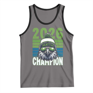 2026 Champion Seattle Tank Top 12s Fan Pride TS12 Deep Heather Black Print Your Wear