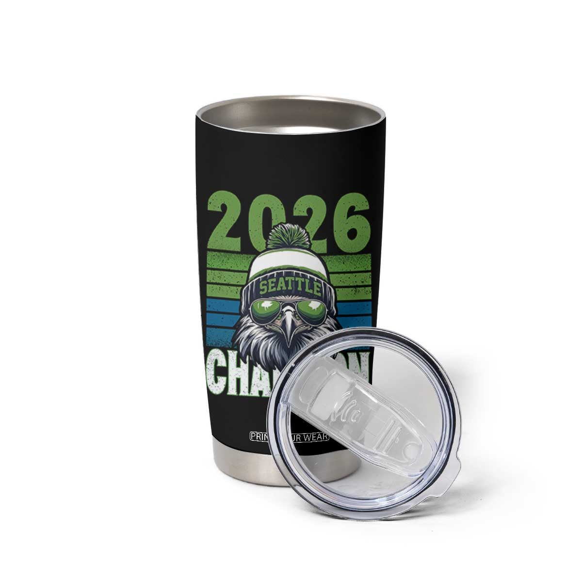 2026 Champion Seattle Tumbler Cup 12s Fan Pride TS12 Print Your Wear