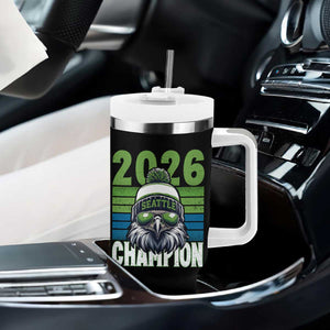 2026 Champion Seattle Tumbler With Handle 12s Fan Pride TS12 Print Your Wear