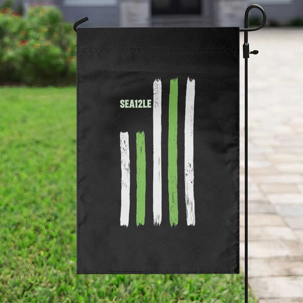 SEA12LE Champion Football Fan Gift Garden Flag Blue Green Pride TS12 Print Your Wear