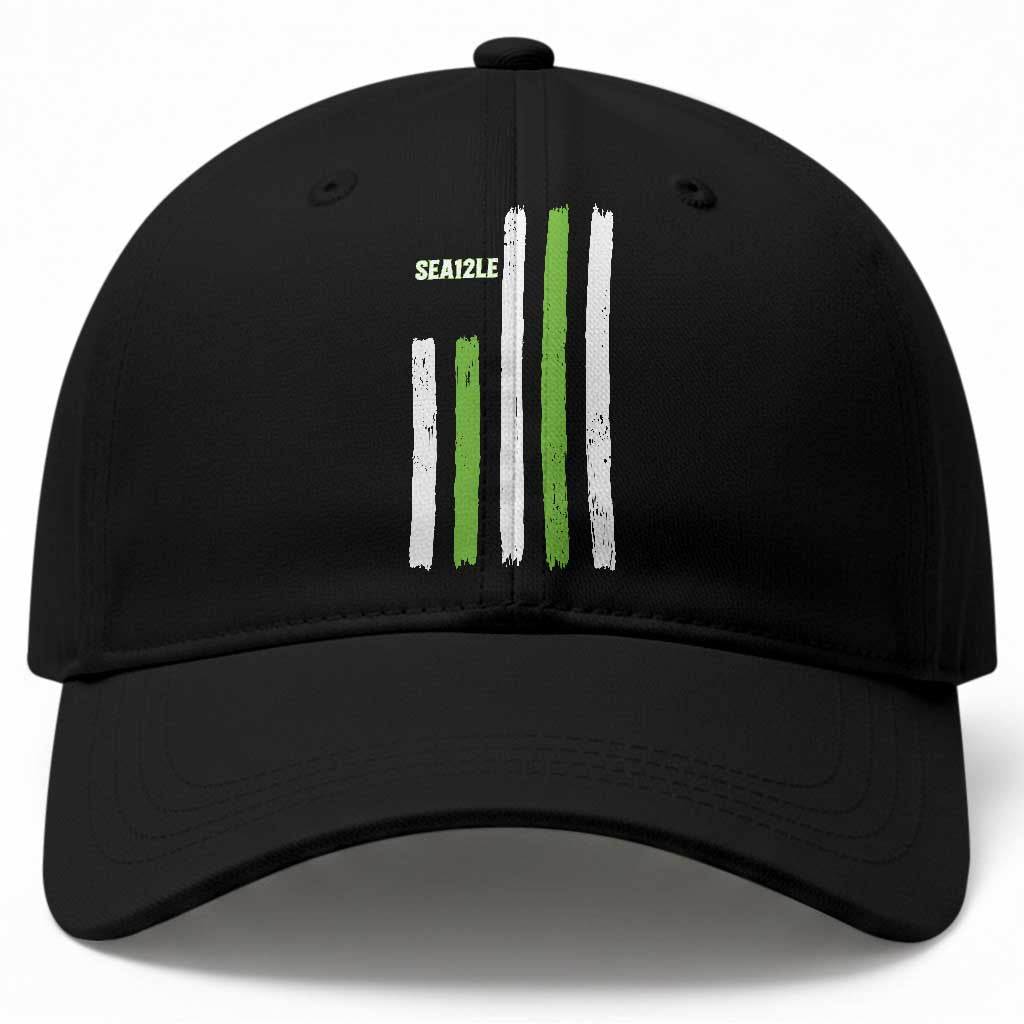 SEA12LE Champion Football Fan Gift Baseball Cap Blue Green Pride TS12 Print Your Wear