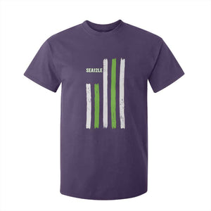 SEA12LE Champion Football Fan Gift T Shirt For Kid Blue Green Pride TS12 Purple Print Your Wear