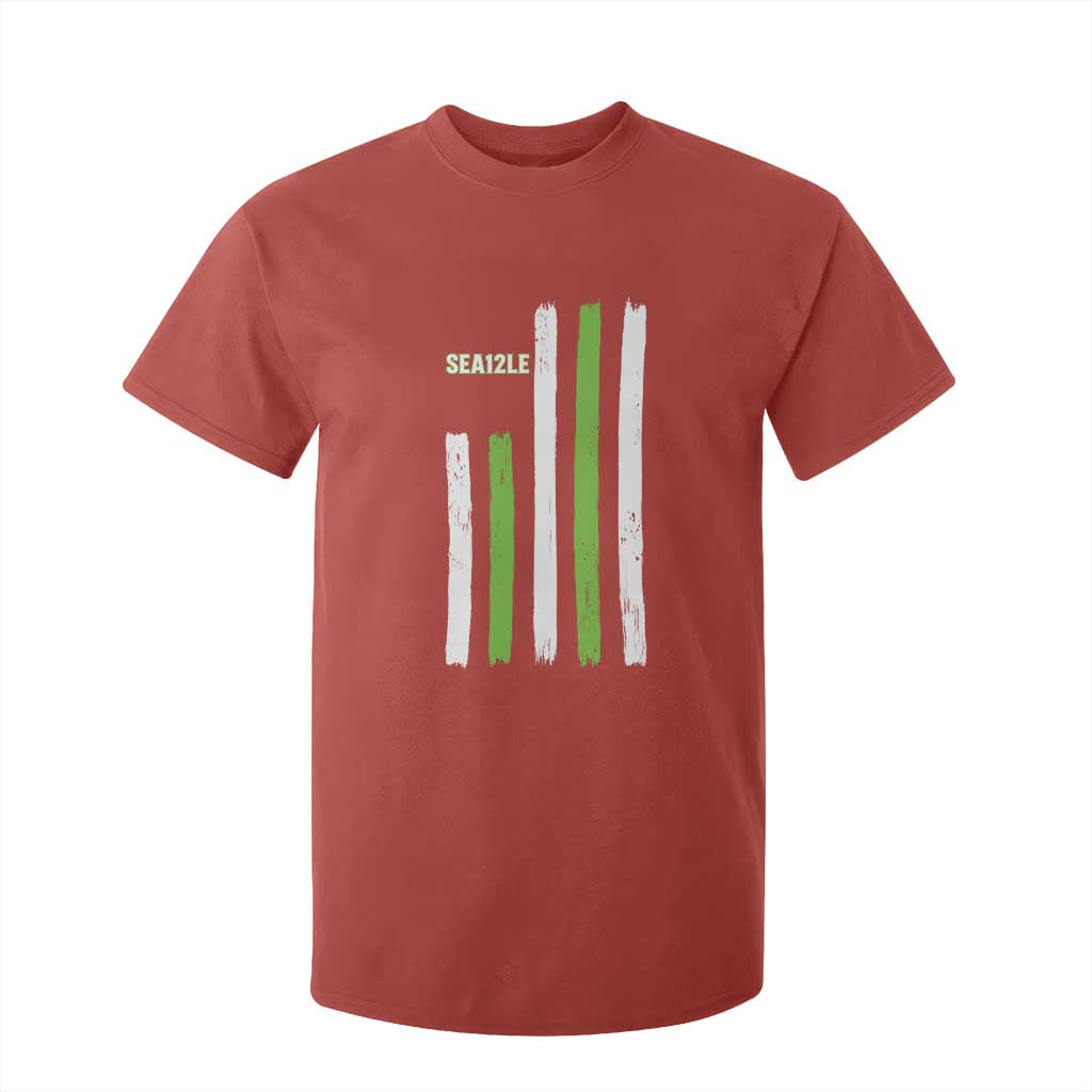 SEA12LE Champion Football Fan Gift T Shirt For Kid Blue Green Pride TS12 Red Print Your Wear