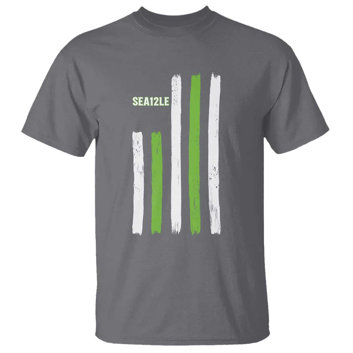 SEA12LE Champion Football Fan Gift T Shirt Blue Green Pride TS12 Charcoal Print Your Wear