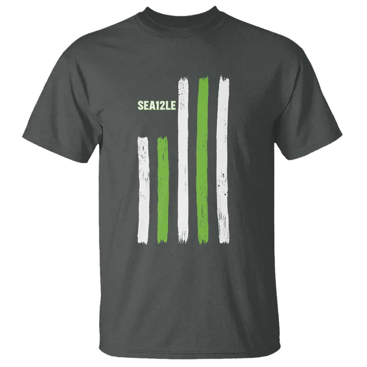 SEA12LE Champion Football Fan Gift T Shirt Blue Green Pride TS12 Dark Heather Print Your Wear