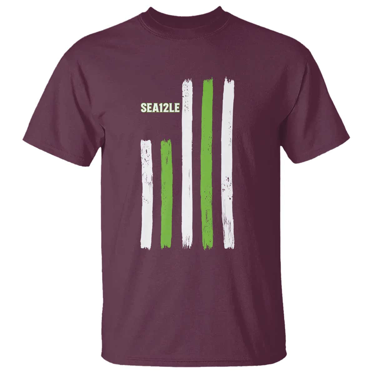 SEA12LE Champion Football Fan Gift T Shirt Blue Green Pride TS12 Maroon Print Your Wear
