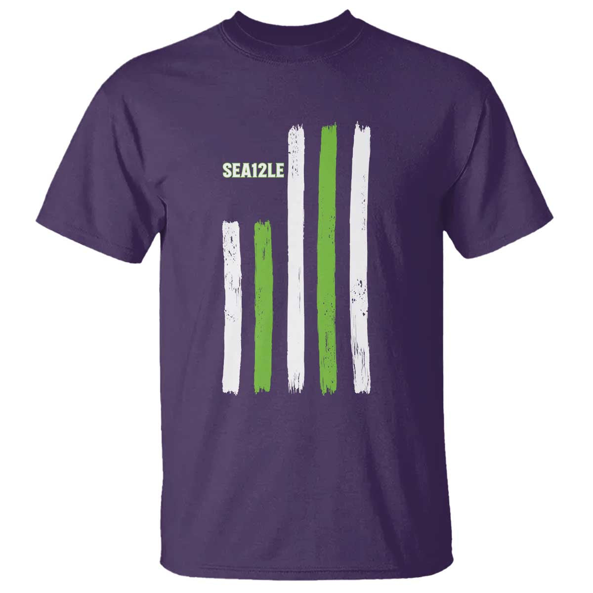 SEA12LE Champion Football Fan Gift T Shirt Blue Green Pride TS12 Purple Print Your Wear