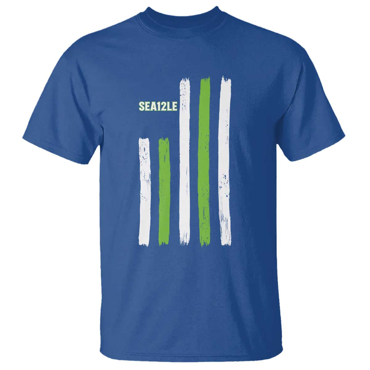 SEA12LE Champion Football Fan Gift T Shirt Blue Green Pride TS12 Royal Blue Print Your Wear
