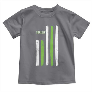 SEA12LE Champion Football Fan Gift Toddler T Shirt Blue Green Pride TS12 Charcoal Print Your Wear