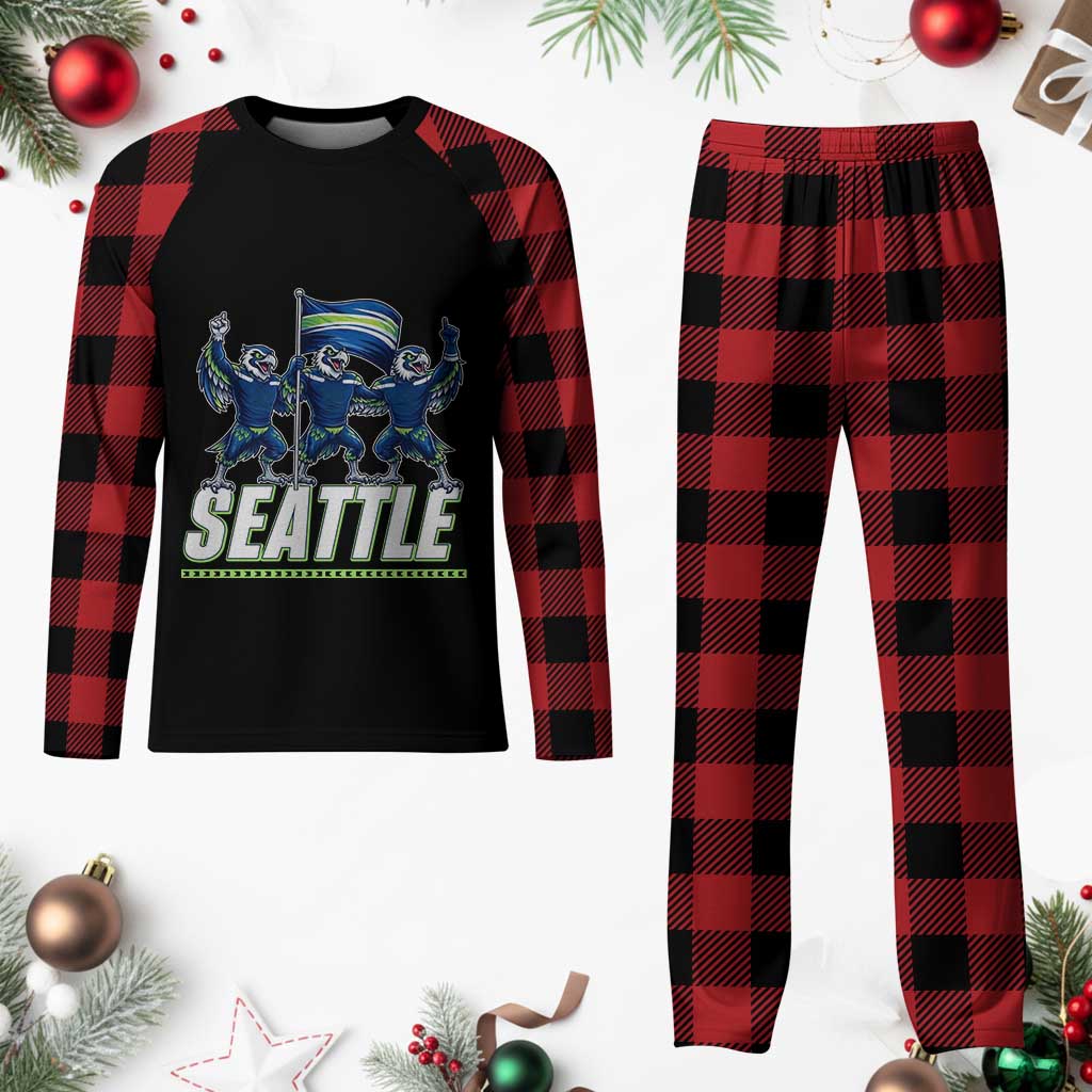 Seattle Fan Pride Victory Celebration Plaid Pajama Set Gift For Sports Lovers TS12 Buffalo Plaid Print Your Wear