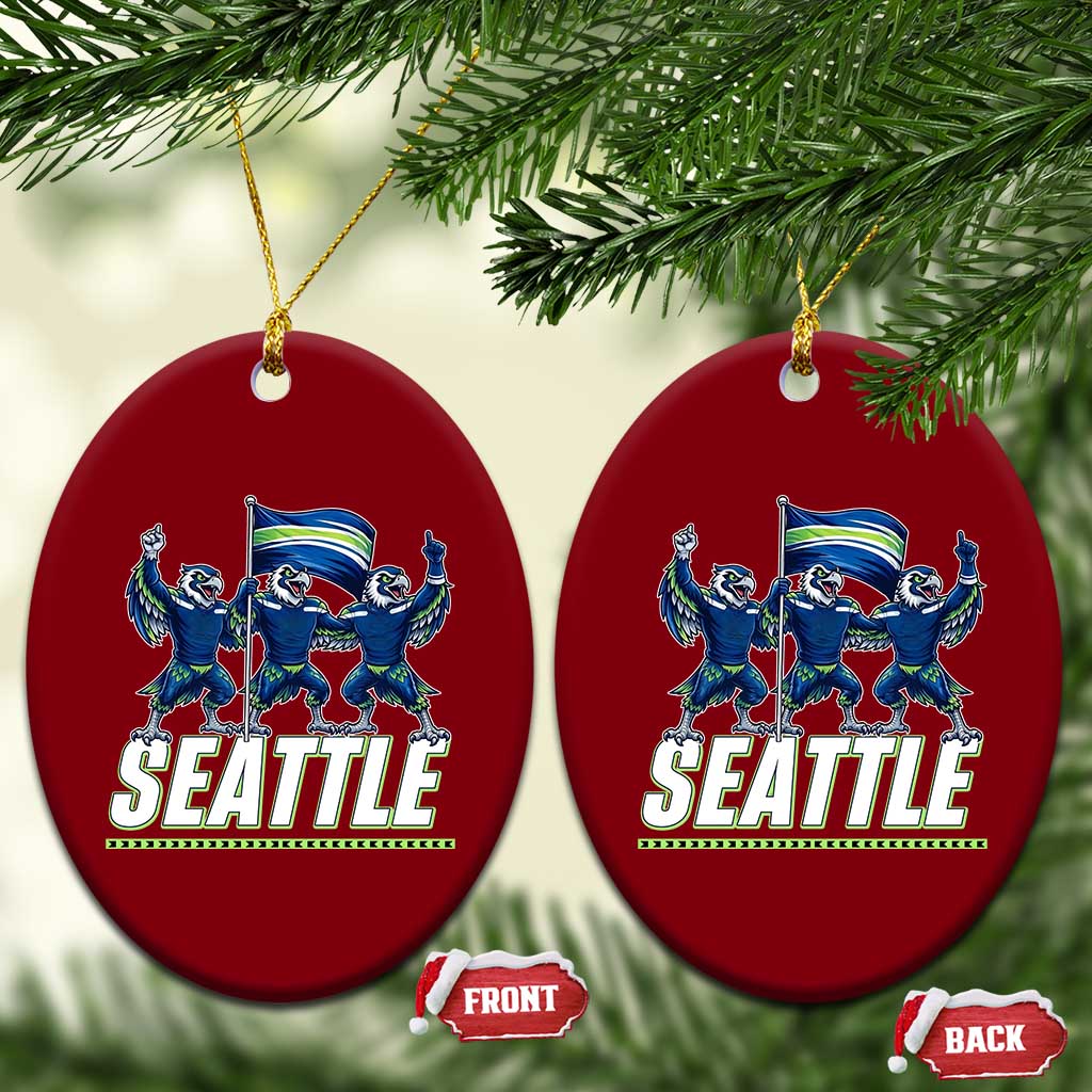 Seattle Fan Pride Victory Celebration Ceramic Ornament Gift For Sports Lovers TS12 Print Your Wear