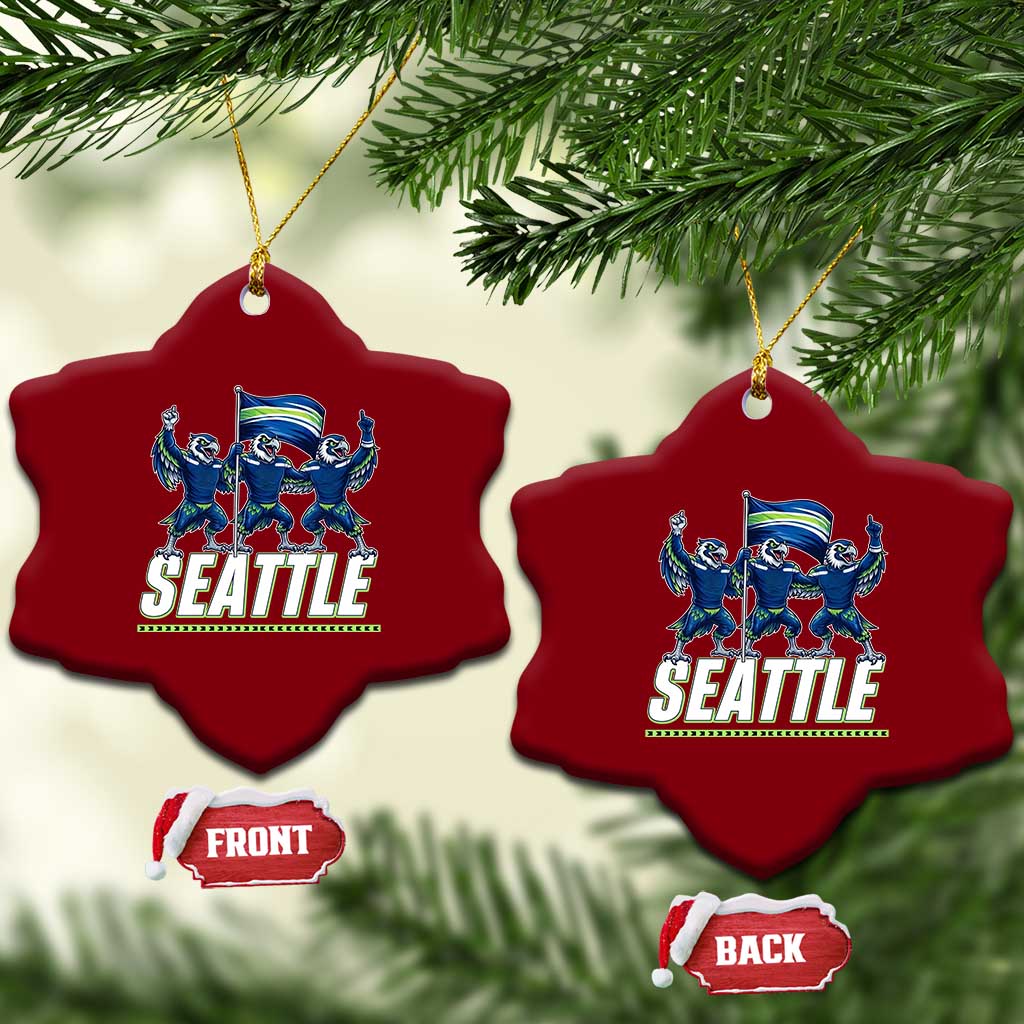 Seattle Fan Pride Victory Celebration Ceramic Ornament Gift For Sports Lovers TS12 Print Your Wear