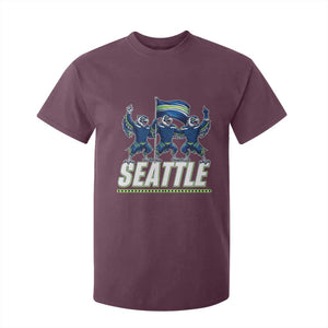 Seattle Fan Pride Victory Celebration T Shirt For Kid Gift For Sports Lovers TS12 Maroon Print Your Wear