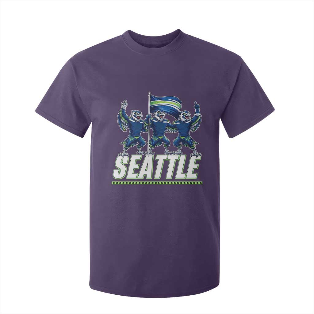 Seattle Fan Pride Victory Celebration T Shirt For Kid Gift For Sports Lovers TS12 Purple Print Your Wear