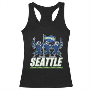 Seattle Fan Pride Victory Celebration Racerback Tank Top Gift For Sports Lovers TS12 Black Print Your Wear