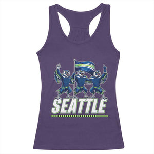 Seattle Fan Pride Victory Celebration Racerback Tank Top Gift For Sports Lovers TS12 Purple Print Your Wear