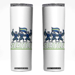 Seattle Fan Pride Victory Celebration Skinny Tumbler Gift For Sports Lovers TS12 White Print Your Wear
