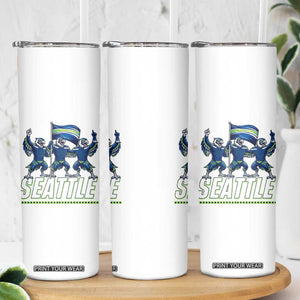 Seattle Fan Pride Victory Celebration Skinny Tumbler Gift For Sports Lovers TS12 Print Your Wear