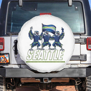Seattle Fan Pride Victory Celebration Spare Tire Cover Gift For Sports Lovers TS12 No hole Black Print Your Wear