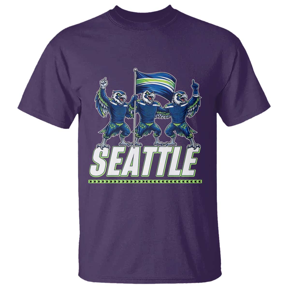 Seattle Fan Pride Victory Celebration T Shirt Gift For Sports Lovers TS12 Purple Print Your Wear