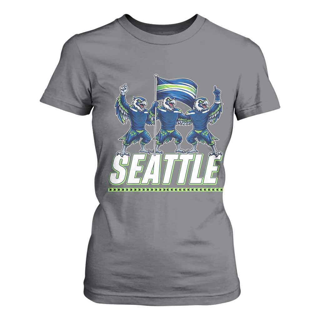 Seattle Fan Pride Victory Celebration T Shirt For Women Gift For Sports Lovers TS12 Charcoal Print Your Wear