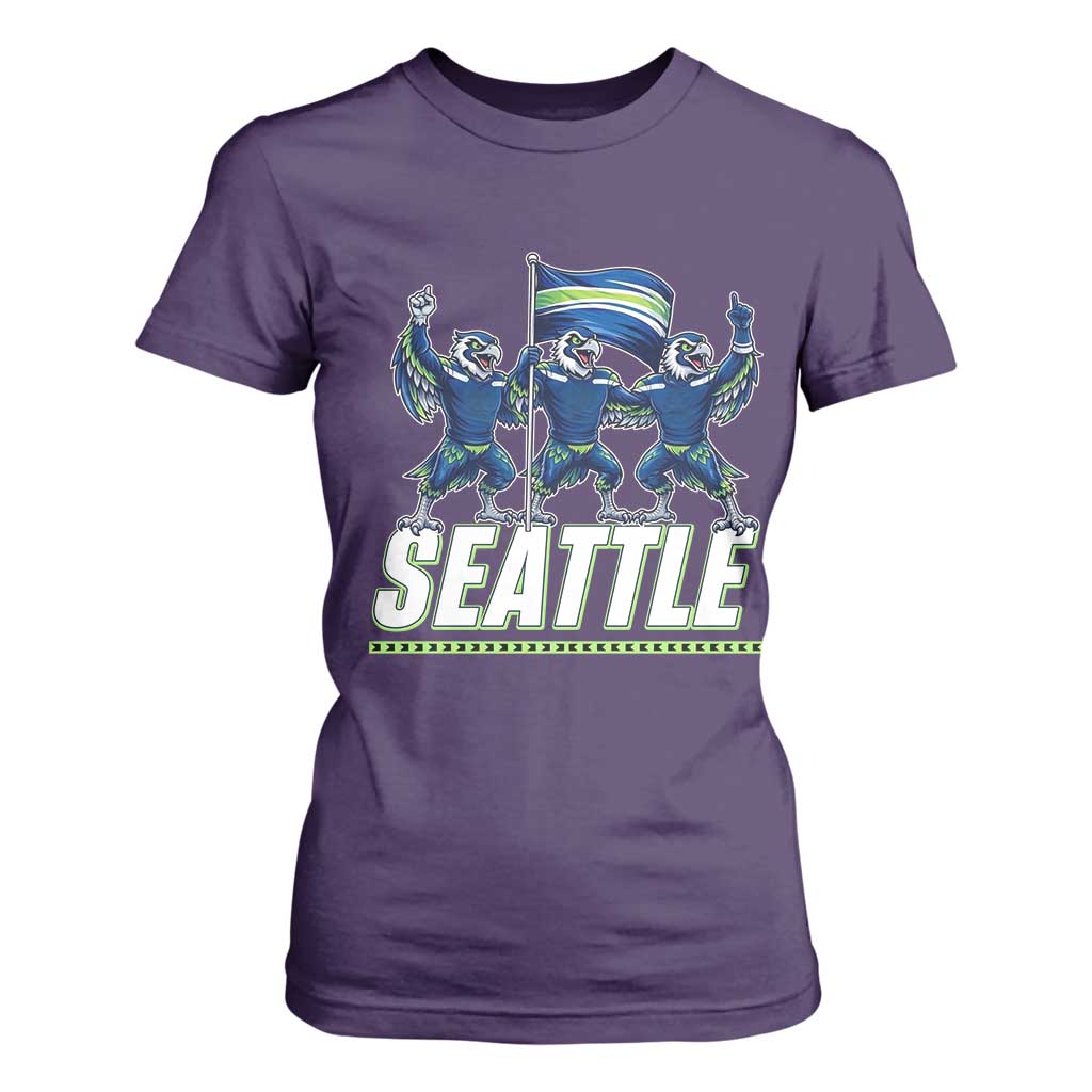 Seattle Fan Pride Victory Celebration T Shirt For Women Gift For Sports Lovers TS12 Purple Print Your Wear