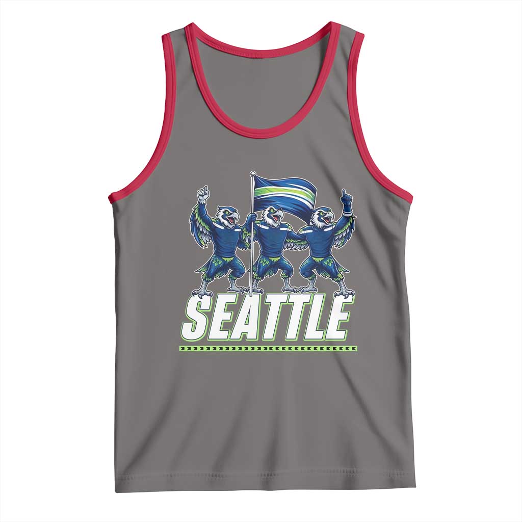 Seattle Fan Pride Victory Celebration Tank Top Gift For Sports Lovers TS12 Deep Heather Red Print Your Wear