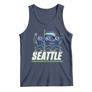 Seattle Fan Pride Victory Celebration Tank Top Gift For Sports Lovers TS12 Navy Print Your Wear