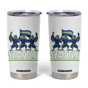 Seattle Fan Pride Victory Celebration Tumbler Cup Gift For Sports Lovers TS12 White Print Your Wear