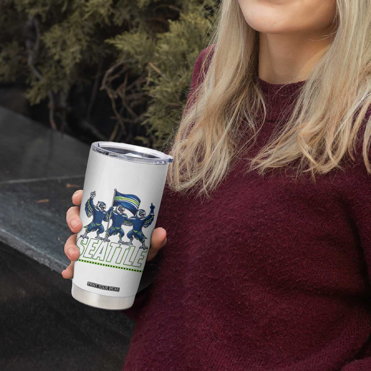 Seattle Fan Pride Victory Celebration Tumbler Cup Gift For Sports Lovers TS12 Print Your Wear