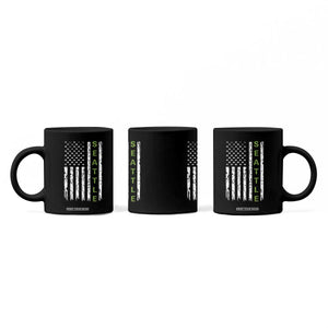 Seattle With American Flag Fan Pride Coffee Mug Gift For Sports Lovers TS12 Print Your Wear