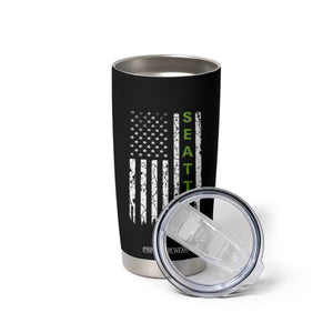 Seattle With American Flag Fan Pride Tumbler Cup Gift For Sports Lovers TS12 Print Your Wear