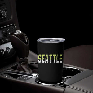 Seattle Retro Glitch Fan Gift Tumbler Cup Proud Northwest 12s Fan TS12 Print Your Wear