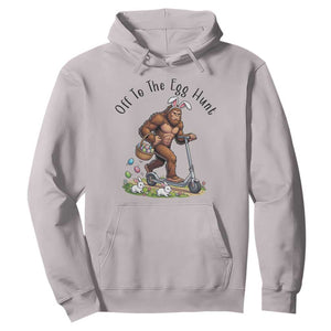 Funny Easter Bigfoot Hoodie Off To The Egg Hunt TS12 Ice Gray Print Your Wear