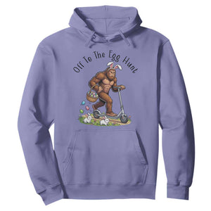 Funny Easter Bigfoot Hoodie Off To The Egg Hunt TS12 Violet Print Your Wear