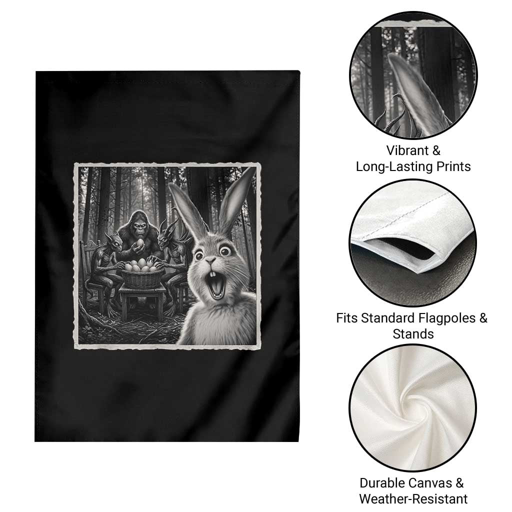 Funny Easter Bunny Selfie Garden Flag Bigfoot Jersey Devil Chupacabra Egg Hunt TS12 Print Your Wear