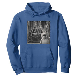 Funny Easter Bunny Selfie Hoodie Bigfoot Jersey Devil Chupacabra Egg Hunt TS12 Royal Blue Print Your Wear